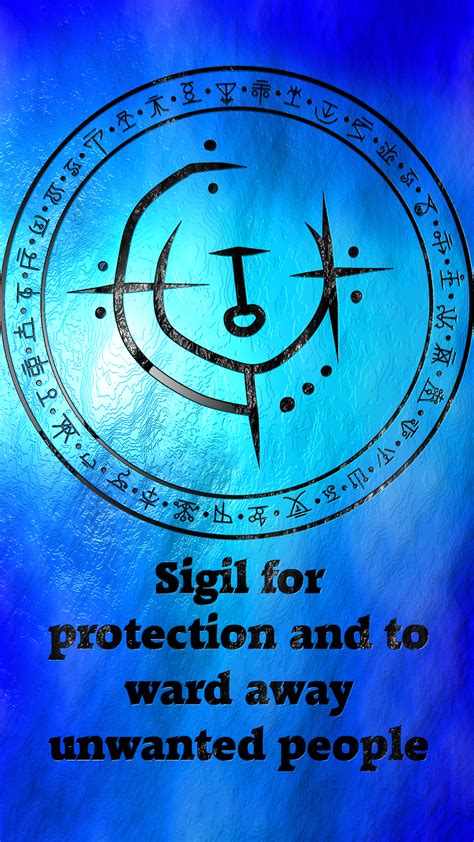 Protection sigil witch